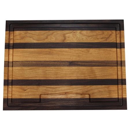 COASTAL CAROLINA CUTTING BOARDS Coastal Carolina 20 in. L X 15 in. W X 1.5 in. Hardwood Chopping Board 115-15-20-HHJT